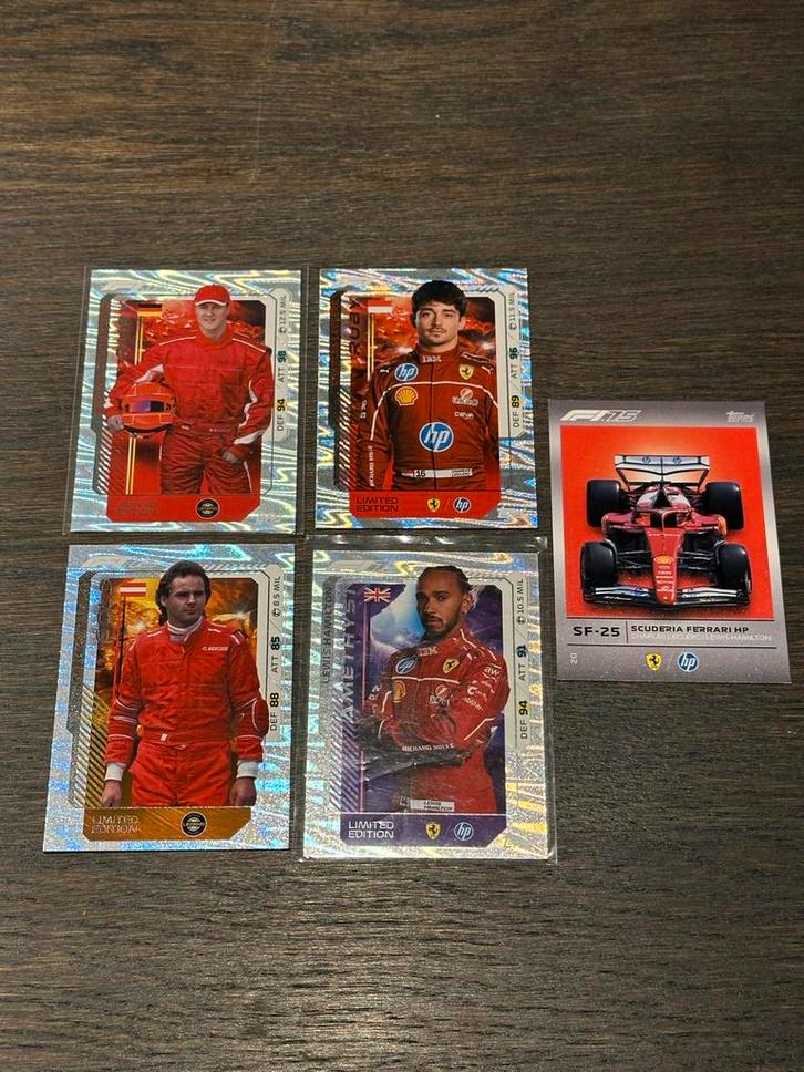Formule 1 Topps Turbo Attax Limited Edition, Verzamelen, Complete verzamelingen en Collecties, Ophalen of Verzenden
