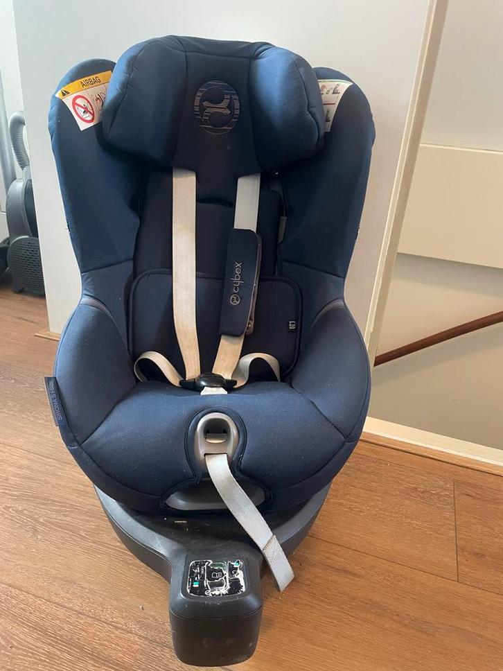 Cybex Sirona S i-Size Autostoel Denim Blue, Kinderen en Baby's, Autostoeltjes, Gebruikt, Overige merken, 0 t/m 18 kg, Isofix, Verstelbare rugleuning