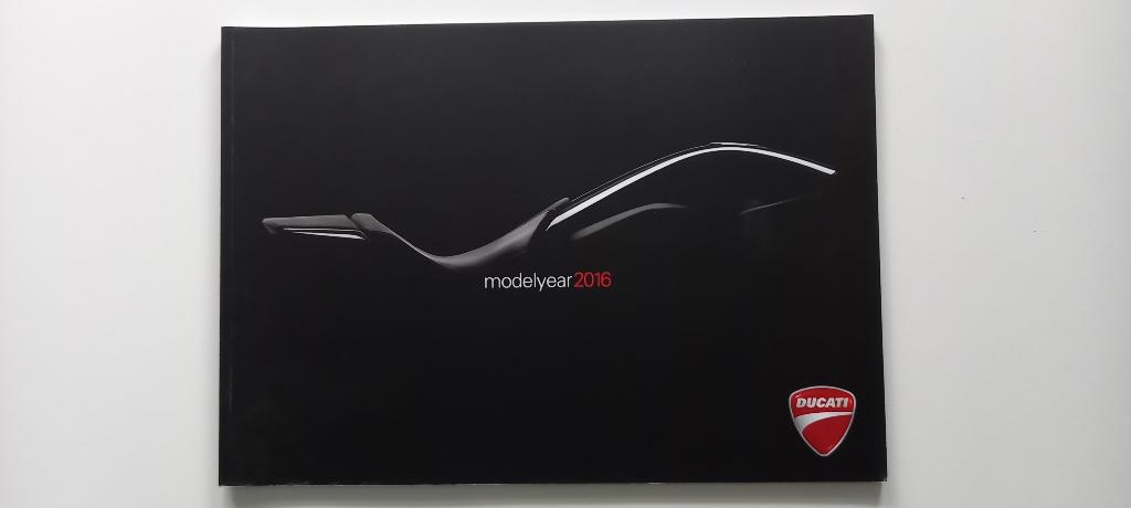 Folder Ducati modellen 2016, Verzenden, Ducati