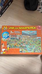 Jan van haasteren 3x voetbal puzzel, Ophalen of Verzenden, 500 t/m 1500 stukjes, Zo goed als nieuw, Legpuzzel