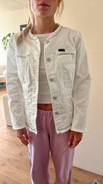 7 for all Mankind Witte Denim Jas - Maat M, Maat 38/40 (M), Wit, Ophalen of Verzenden, Jasje