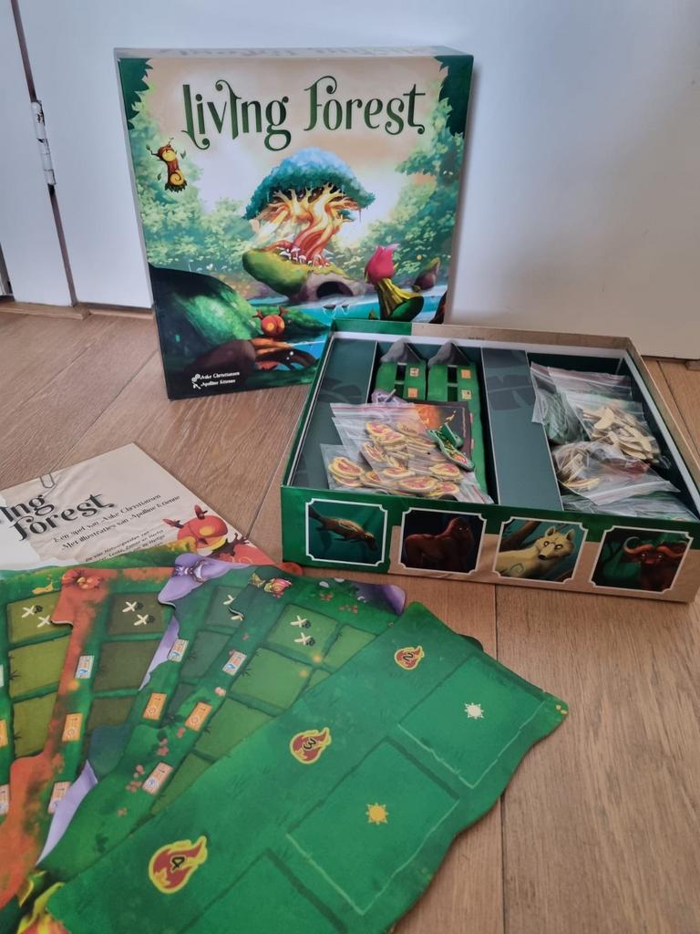Living Forest Bordspel - Strategisch en Spannend!, Een of twee spelers, Ophalen, Zo goed als nieuw