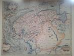 Oude kaart Friesland Frisia Occidentalis, met lijst, Antiek en Kunst, Ophalen
