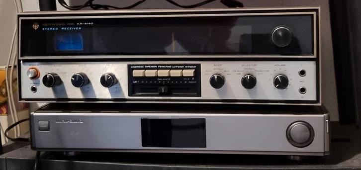 Kenwood KR-4140 70s vintage power reciever & servicebeurt, Audio, Tv en Foto, Versterkers en Receivers, Gebruikt, Overige merken