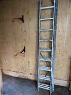 Altrex uitschuifladder, Doe-het-zelf en Verbouw, Ladders en Trappen, Ophalen, Gebruikt, Ladder, Opvouwbaar of Inschuifbaar