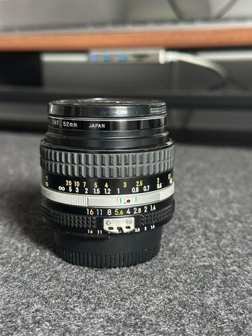 Nikon Nikkor 50mm f 1.4 Ais beschikbaar voor biedingen