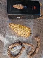 Nieuw in doos. Dennenappel met licht, Ophalen, Nieuw