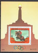 Jemen 1984 blok Olympische spelen Paardensport, Ophalen of Verzenden, Postfris, Midden-Oosten