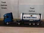Gebr geelhoed volvo fh4 met tanktrailer Globetrotter , Hobby en Vrije tijd, Modelauto's | 1:50, Ophalen of Verzenden, Nieuw, Bus of Vrachtwagen