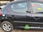 Portier 4Deurs rechts-achter van een Peugeot 207 (EXL), Auto-onderdelen, Carrosserie en Plaatwerk, Gebruikt, -, Deur, -