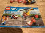 Lego 60100 post helicopter, Ophalen of Verzenden, Zo goed als nieuw