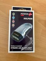 Dolphin knijpkat / zaklamp dynamo, Ophalen of Verzenden, Zo goed als nieuw, Accu