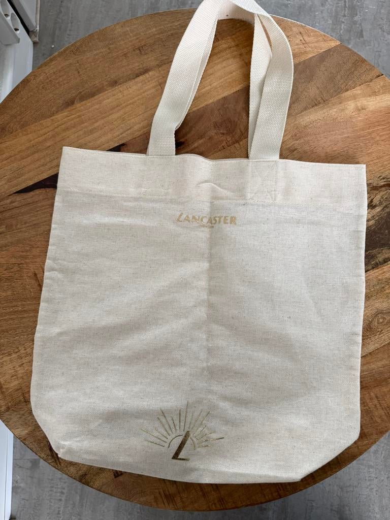 Tote bag Lancaster NIEUW, Ophalen of Verzenden, Nieuw, Beige, Overige typen