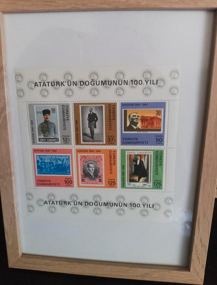Atatürk 100 Jaar Postzegel Collectie, Postzegels en Munten, Postzegels | Volle albums en Verzamelingen, Buitenland, Ophalen of Verzenden