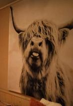 Hooglander schilderij, Ophalen of Verzenden