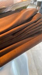 Nieuwe vouwgordijnen 280 breed samen 180 hoog bruin, Bruin, Nieuw, Ophalen of Verzenden, 200 cm of meer