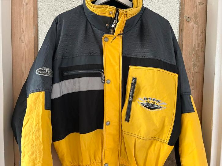 Retro Vintage Fout Skipak 52 L, Kleding | Heren, Wintersportkleding, Zo goed als nieuw, Pak, Maat 52/54 (L), Ophalen of Verzenden