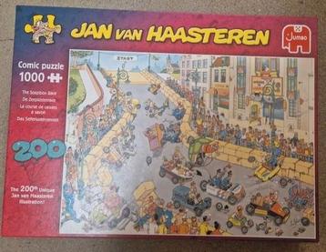 4 puzzels van Jan van Haasteren 1000 stukjes beschikbaar voor biedingen
