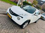 Nissan Juke 1.6 CVT 86KW 2011 Wit automaat km 222634, 1250 kg, 4 cilinders, Wit, 1117 kg