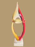 Art design Murano sculptuur 'De innige kus', Antiek en Kunst, Antiek | Glas en Kristal, Ophalen