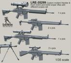 LiveResin LRE35299 Heckler & Koch G3A3 and G3A4 RIFLES 1/35, Verzenden, Nieuw, 1:35 tot 1:50
