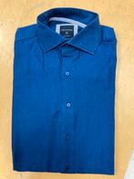 Profuomo blauw overhemd zgan, Halswijdte 38 (S) of kleiner, Verzenden, Blauw, Profuomo