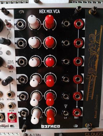 Befaco Hex Mix VCA Eurorack Module beschikbaar voor biedingen