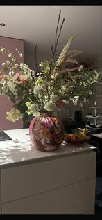 Vaas met Kunstbloemen, Overige materialen, Overige kleuren, 50 tot 75 cm, Ophalen of Verzenden