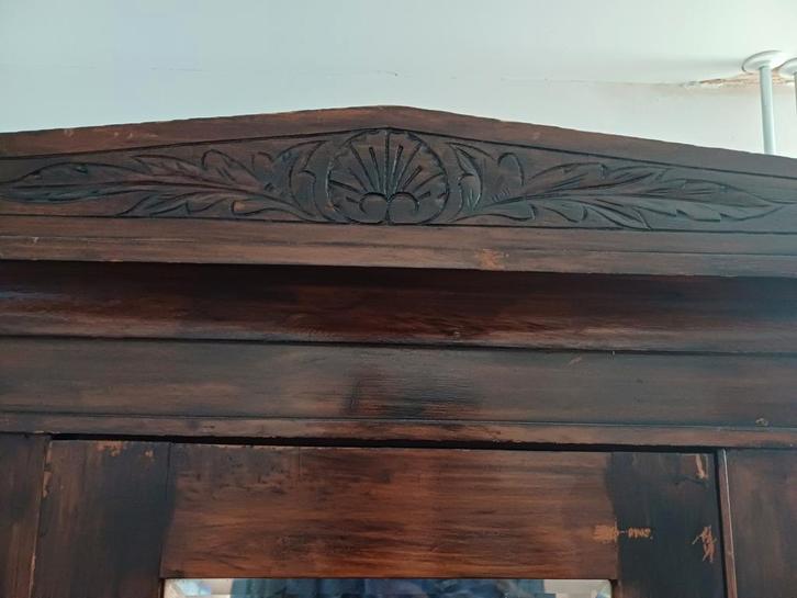 Kast garderobekast halkast art deco/ art nouveau, Antiek en Kunst, Antiek | Meubels | Kasten, Ophalen