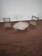 Zilveren tafel en stoelen, Ophalen of Verzenden, Zilver