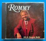 Rommy - Als Je Zorgen Hebt CD, Ophalen of Verzenden, Gebruikt, Levenslied of Smartlap