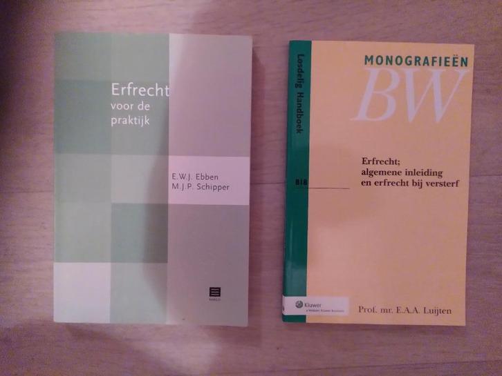 Studieboeken rechten - oude edities, Boeken, Studieboeken en Cursussen, Zo goed als nieuw, WO, Alpha, Ophalen of Verzenden