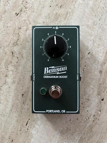 Benson Germanium Boost beschikbaar voor biedingen