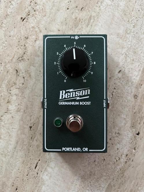 Benson Germanium Boost, Muziek en Instrumenten, Effecten, Zo goed als nieuw, Overige typen, Ophalen of Verzenden