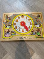 Houten kinderpuzzel Fisher Price - klokkijken, Ophalen, Gebruikt, Overige typen