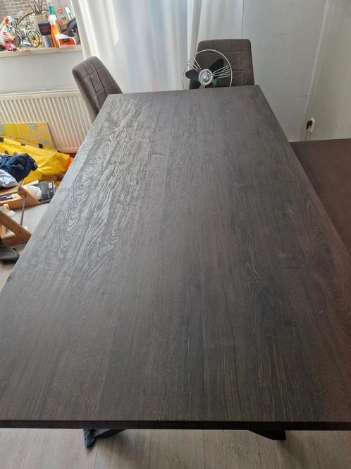 Eettafel en bankje, Antiek en Kunst, Antiek | Meubels | Tafels, Ophalen