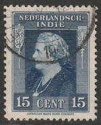 Ned.Indië 1945 310 Wilhelmina 15c, Gest, Postzegels en Munten, Postzegels | Nederlands-Indië en Nieuw-Guinea, Nederlands-Indië