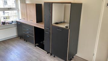 keuken zwart nieuw 280 cm beste deal beste prijs gewoon top