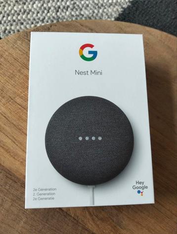 Google Nest Mini (2e Generatie) - Zo goed als nieuw! beschikbaar voor biedingen