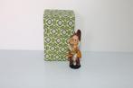 Vintage kabouter dwerg gnome jaren 70 beeldje doosje kerst, Verzamelen, Verzenden, Zo goed als nieuw