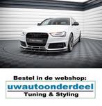 Maxton Design Spoiler Splitter Lip Audi A4 B8 Competition, Ophalen of Verzenden