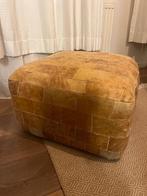 Leren poef, Ophalen, Gebruikt, Leer, 50 tot 75 cm