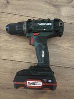 Parkside Accuboormachine 20V met accu, lader en kist, Doe-het-zelf en Verbouw, Gereedschap | Boormachines, Ophalen of Verzenden
