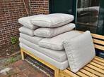 Set tuinkussens voor hoekbank, Tuin en Terras, Tuinmeubel-accessoires, Ophalen, Zo goed als nieuw