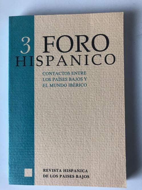 Foro Hispanico nummer 3 Revista Hispánica de Los Países Bajo, Boeken, Taal | Spaans, Nieuw, Ophalen