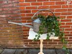 Zinken Gieter - Brocante decoratie met plantje, Antiek en Kunst, Curiosa en Brocante, Ophalen