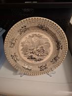 Porseleinen bord diameter 24cm met standaard, Ophalen