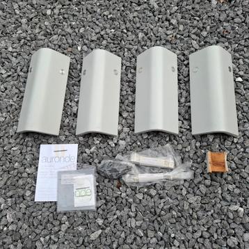 Licht grijs vintage Auping Auronde 34cm200x180 +nachtkastjes beschikbaar voor biedingen