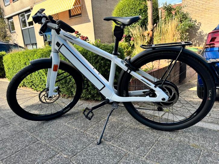 Stromer ST3 Cool White, maat M., Fietsen en Brommers, Elektrische fietsen, Gebruikt, Stromer, Ophalen
