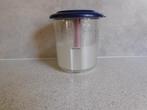Tupperware Exclusieve Zuurpot Lift Prikker 1,2 Ltr. Indigo, Ophalen of Verzenden, Zo goed als nieuw, Blauw, Bus of Trommel